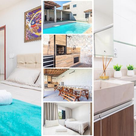 Refugio Tropical Casa De Praia Com Piscina Aquecida E 4 Suites E Garagem 3 Carros, 800 Mtrs Da Praia Internet 700 Mbps, Condominio Privado Com Pista De Skate , Quadra De Futevolei , Campos E Quadras De Futebol! カボ・フリオ エクステリア 写真