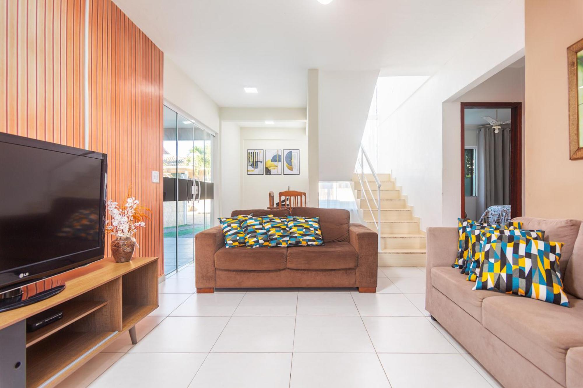 Refugio Tropical Casa De Praia Com Piscina Aquecida E 4 Suites E Garagem 3 Carros, 800 Mtrs Da Praia Internet 700 Mbps, Condominio Privado Com Pista De Skate , Quadra De Futevolei , Campos E Quadras De Futebol! カボ・フリオ エクステリア 写真